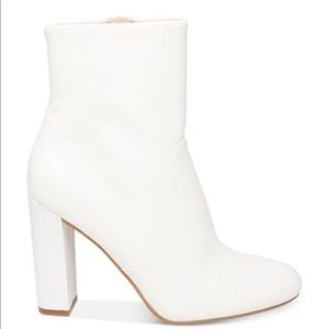White Steve Madden boots